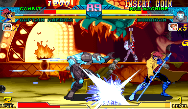 Retro arcade game
